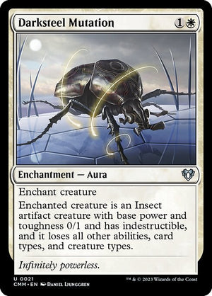 Darksteel Mutation (21) [Commander Masters]