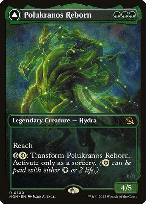 Polukranos Reborn // Polukranos, Engine of Ruin (300) [March of the Machine] [Showcase]