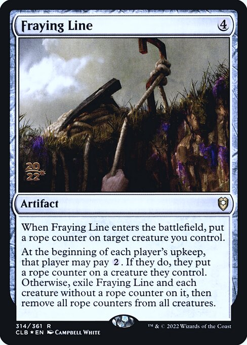 Fraying Line (314s) [Battle for Baldur's Gate Promos]