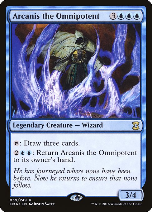 Arcanis the Omnipotent (39) [Eternal Masters]
