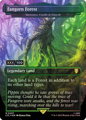 Yavimaya, Cradle of Growth (407z) [Tales of Middle-earth Commander] [Borderless]