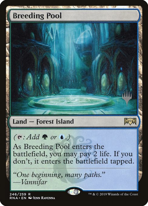 Breeding Pool (246p) [Ravnica Allegiance Promos]