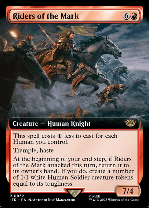 Riders of the Mark (832) [The Lord of the Rings: Tales of Middle-earth] [Extended Art]