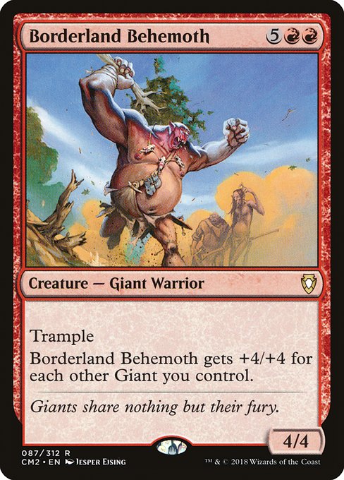 Borderland Behemoth (87) [Commander Anthology Volume II]