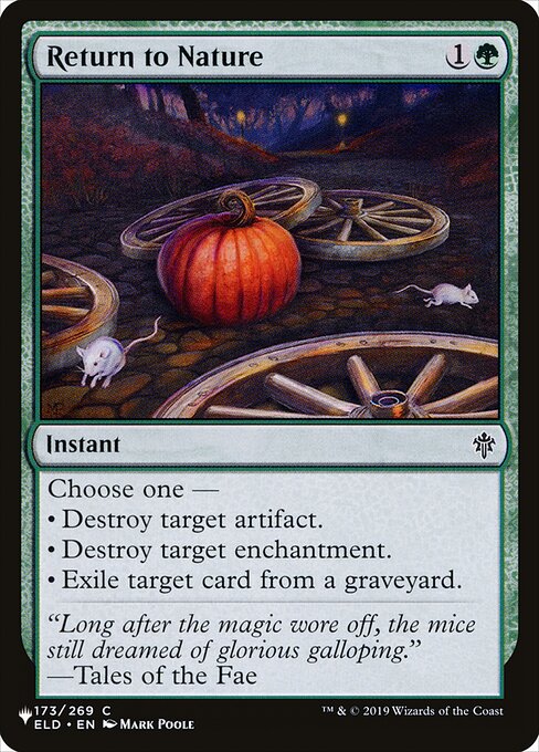 Return to Nature (ELD-173) [The List]