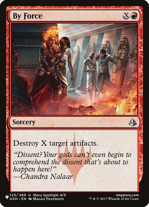 By Force (AKH-123) [The List]