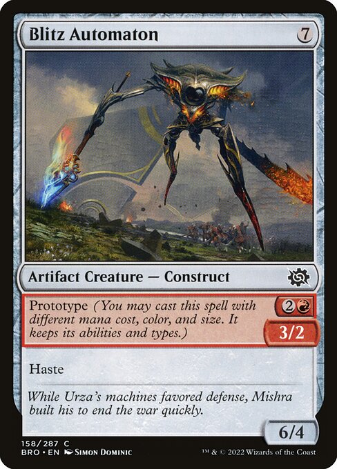 Blitz Automaton (158) [The Brothers' War]