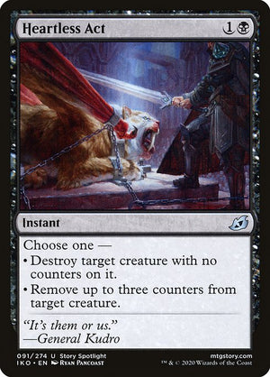 Heartless Act (91) [Ikoria: Lair of Behemoths]