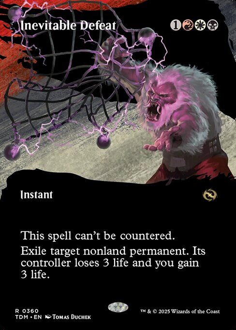 Inevitable Defeat (360) [Tarkir: Dragonstorm]