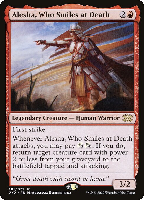 Alesha, Who Smiles at Death (101) [Double Masters 2022]