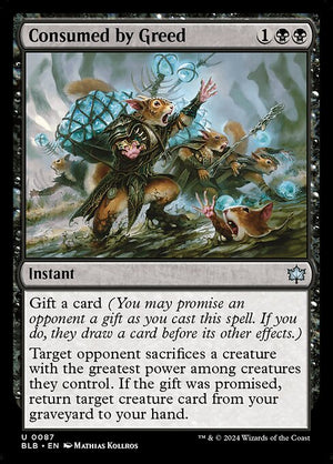 Consumed by Greed (87) [Bloomburrow]