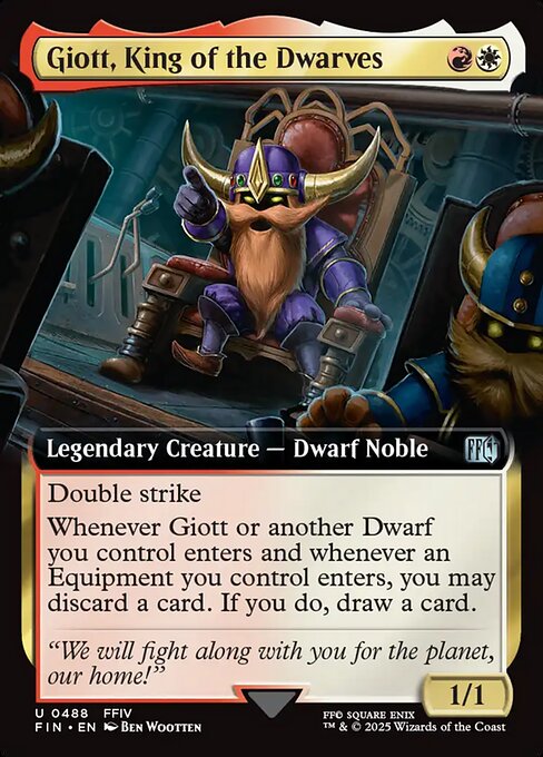 Giott, King of the Dwarves (488) [Final Fantasy]