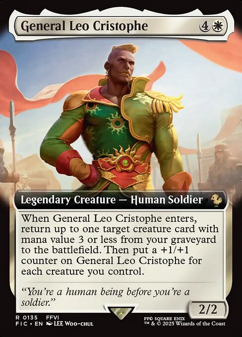 General Leo Cristophe (135) [Final Fantasy Commander]