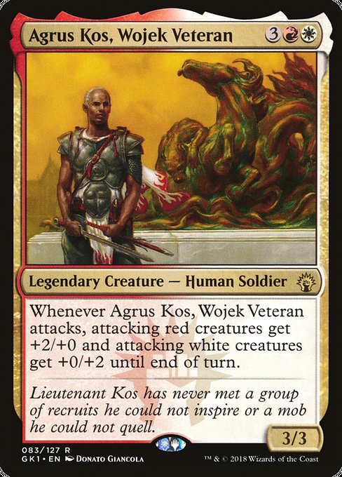Agrus Kos, Wojek Veteran (83) [GRN Guild Kit]