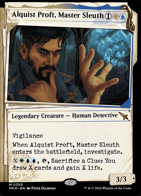Alquist Proft, Master Sleuth (355) [Murders at Karlov Manor] [Showcase]
