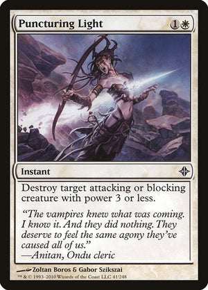 Puncturing Light (41) [Rise of the Eldrazi]