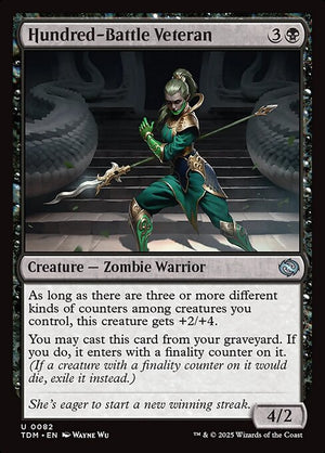 Hundred-Battle Veteran (82) [Tarkir: Dragonstorm]