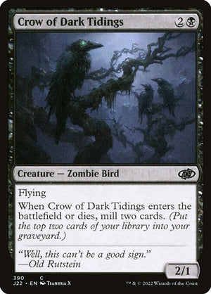 Crow of Dark Tidings (390) [Jumpstart 2022]