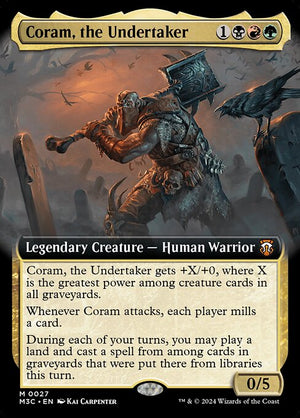 Coram, the Undertaker (27) [Modern Horizons 3 Commander]