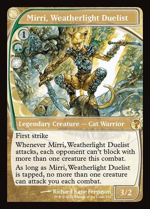 Mirri, Weatherlight Duelist (252) [Mystery Booster 2]