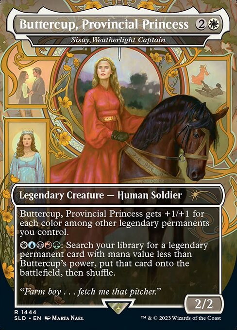 Sisay, Weatherlight Captain (1444) [Secret Lair Drop] [Borderless]