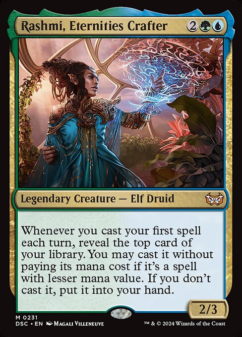 Rashmi, Eternities Crafter (231) [Duskmourn: House of Horror Commander]