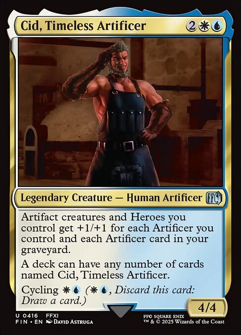 Cid, Timeless Artificer (416) [Final Fantasy]