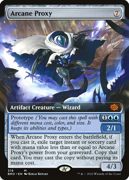 Arcane Proxy (319) [The Brothers' War] [Extended Art]