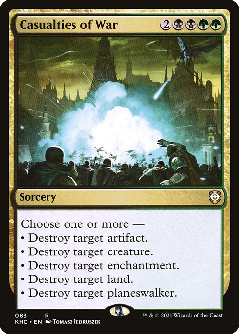 Casualties of War (83) [Kaldheim Commander]