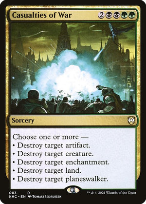 Casualties of War (83) [Kaldheim Commander]