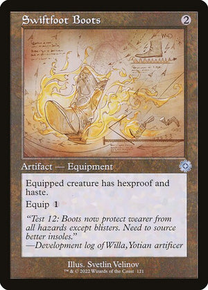 Swiftfoot Boots (121) [The Brothers' War Retro Artifacts]