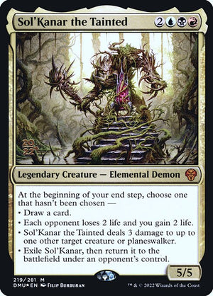 Sol'Kanar the Tainted (219s) [Dominaria United Promos]