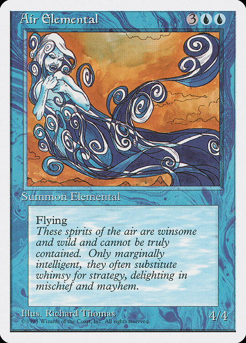 Air Elemental (59) [Fourth Edition]