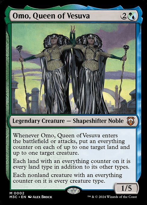 Omo, Queen of Vesuva (2) [Modern Horizons 3 Commander]