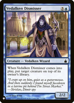 Vedalken Dismisser (RAV-73) [The List]