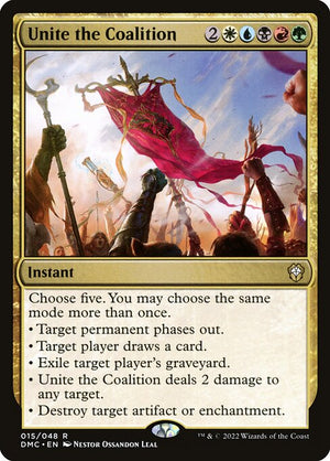 Unite the Coalition (15) [Dominaria United Commander]