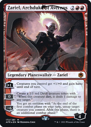 Zariel, Archduke of Avernus (172a) [Adventures in the Forgotten Realms Promos]