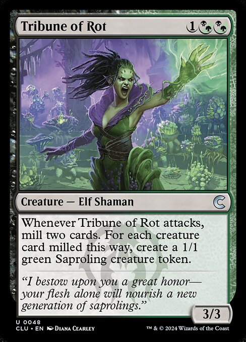 Tribune of Rot (48) [Ravnica: Clue Edition]
