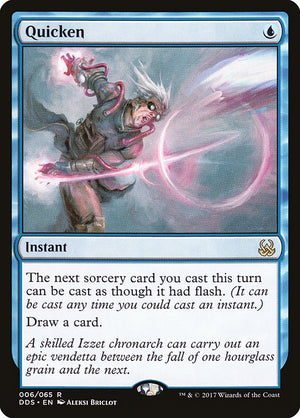 Quicken (6) [Duel Decks: Mind vs. Might]