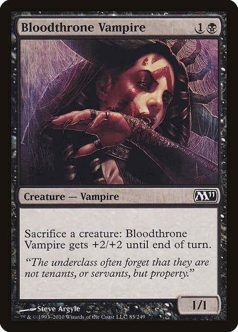 Bloodthrone Vampire (85) [Magic 2011]