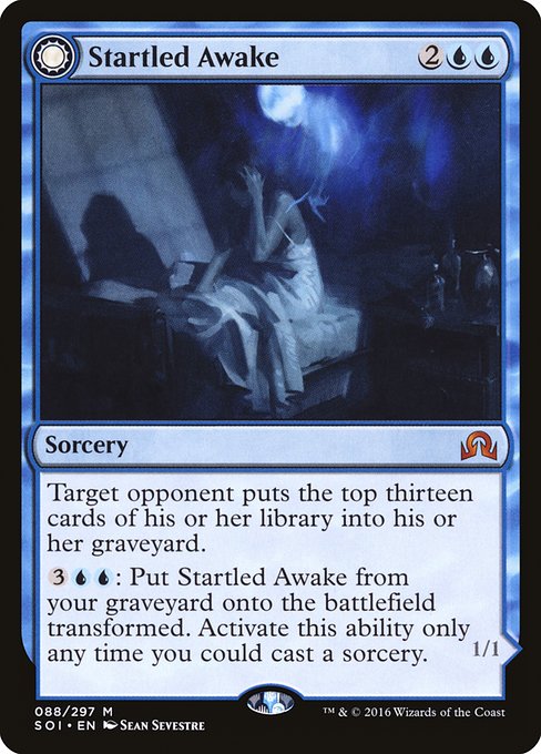 Startled Awake // Persistent Nightmare (88) [Shadows over Innistrad]