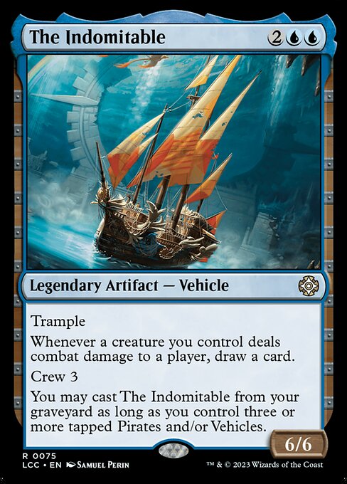 The Indomitable (75) [The Lost Caverns of Ixalan Commander]