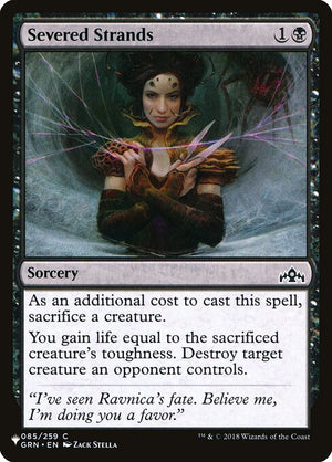 Severed Strands (GRN-85) [The List]