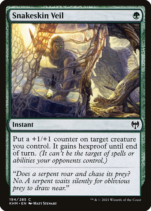 Snakeskin Veil (194) [Kaldheim]