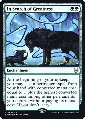 In Search of Greatness (177s) [Kaldheim Promos]