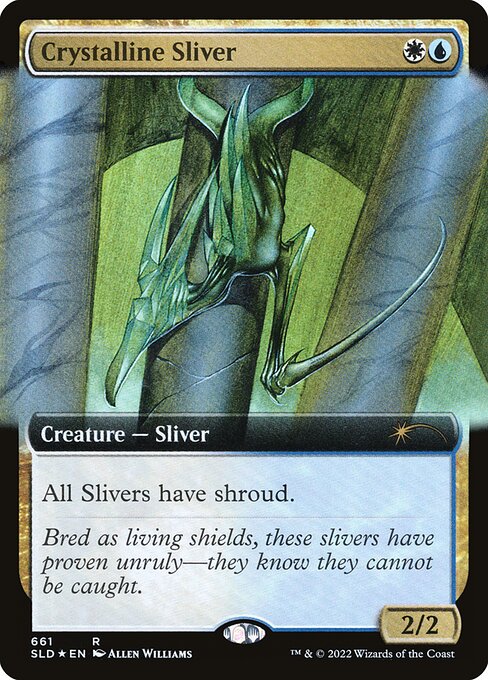 Crystalline Sliver (661) [Secret Lair Drop] [Extended Art]