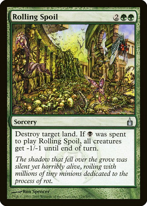 Rolling Spoil (179) [Ravnica: City of Guilds]