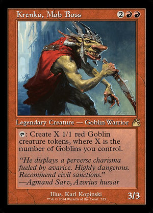 Krenko, Mob Boss (335) [Ravnica Remastered]