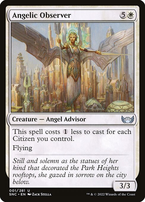 Angelic Observer (1) [Streets of New Capenna]