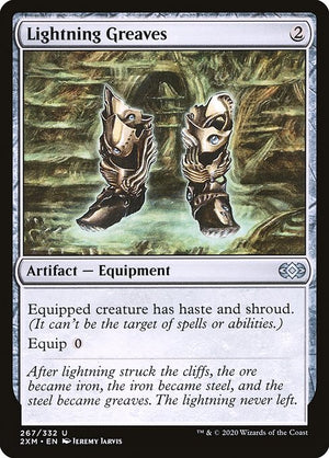 Lightning Greaves (267) [Double Masters]